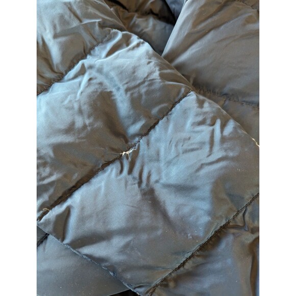 NORTH FACE Nuptse 550 Fill Down Puffer Jacket Blue Gray Boys Medium - Picture 11 of 12